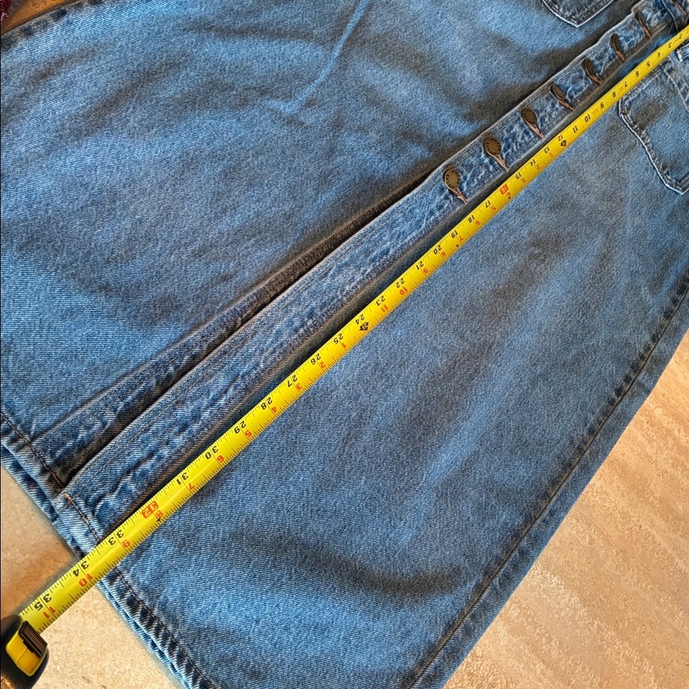 ROLLA'S Denim Skirt Women's 26, Button Front, Pockets, Medium wash. 26 EUC - Picture 15 of 17